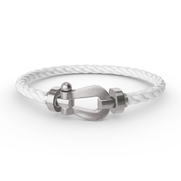 [Marin-Jewelry]FORCE LARGE HORSESHOE NO DIAMOND BRACELET SILVER