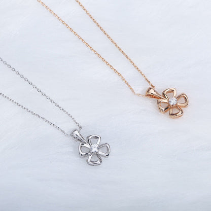 [Marin]FIOREVER NECKLACE DIAMOND CENTER
