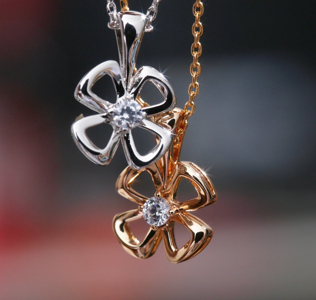 [Marin]FIOREVER NECKLACE DIAMOND CENTER