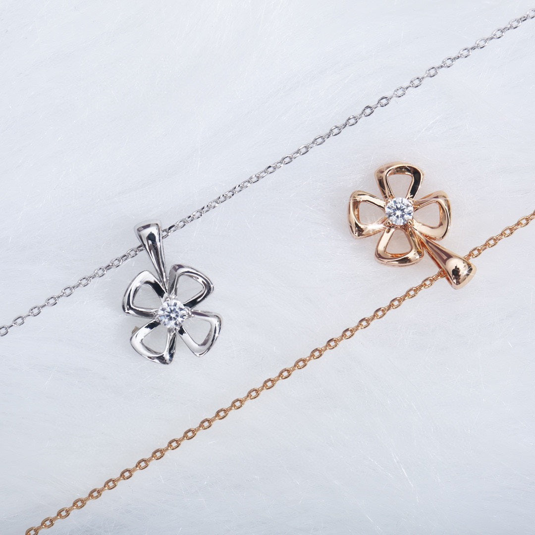 [Marin]FIOREVER NECKLACE DIAMOND CENTER
