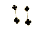[Marin]BOUCLES D'OREILLES CLOVER 2 MOTIFS (CHOIX MULTIPLES)