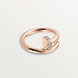 [Marin]JUSTE RING 2.65MM PINK GOLD DIAMOND