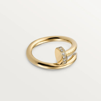 [Marin-Jewelry]JUSTE RING 2.65MM ゴールド ダイヤモンド