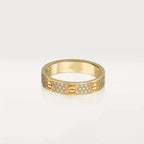 [Marin]BAGUE LOVE PAVÉE DE DIAMANTS 3,6 MM