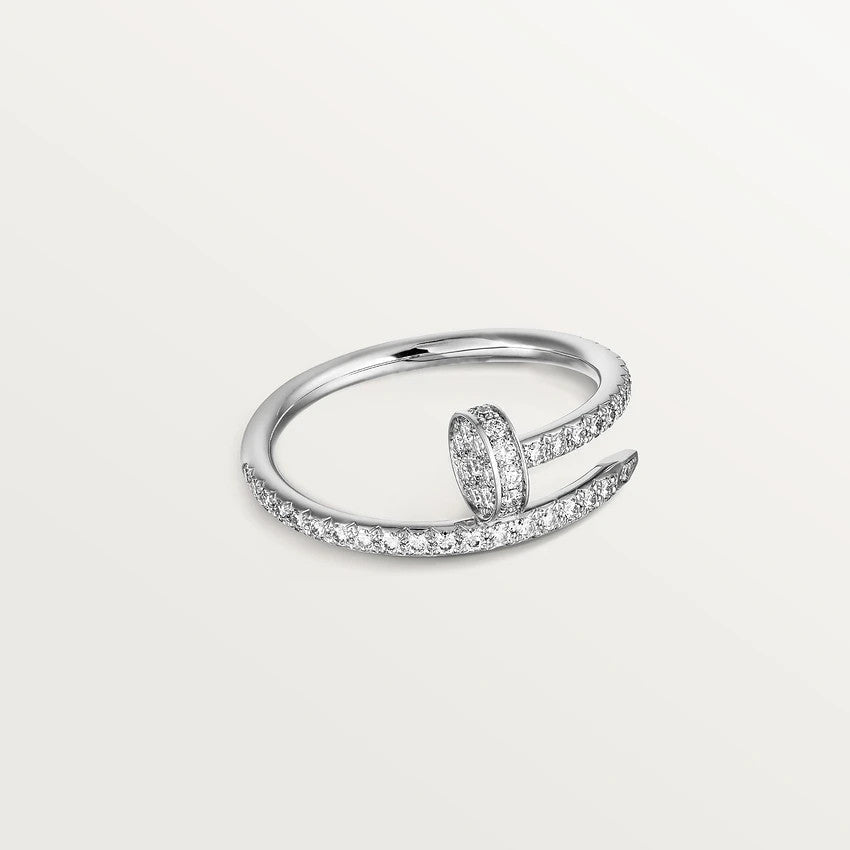 [Marin]JUSTE RING 1.8MM SILVER DIAMONDS