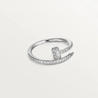 [Marin]JUSTE RING 1.8MM SILVER DIAMONDS